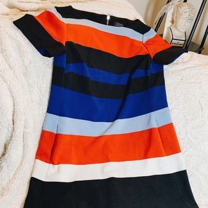 NORDSTROM striped shift dress